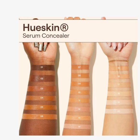 LIVE TINTED ~ HUESKIN SERUM CONCEALER ~ 8 Med Deep/Gold Undertone - Picture 3 of 4